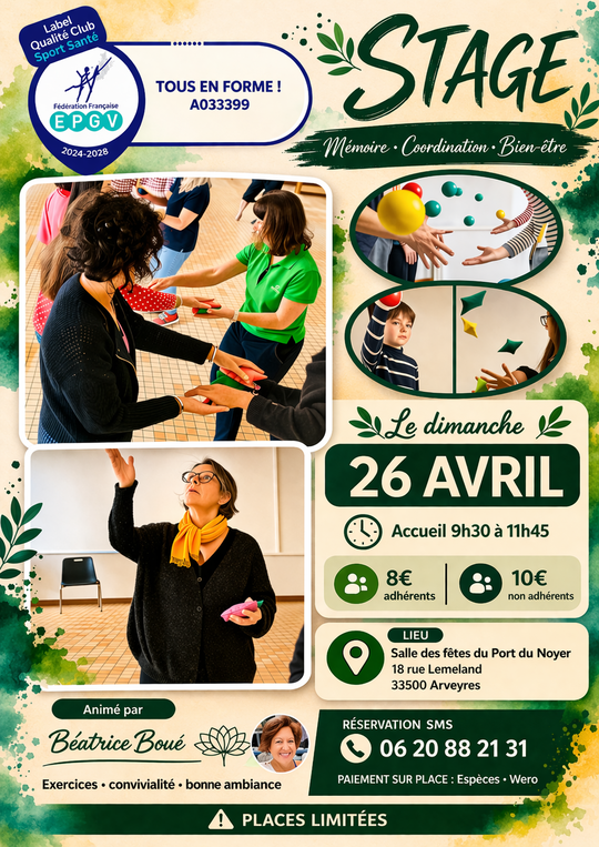 super stage dimanche 26 avril 2026